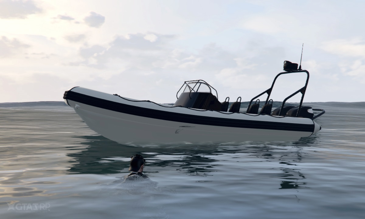 Спуск лодки на воду после перезахода в игру